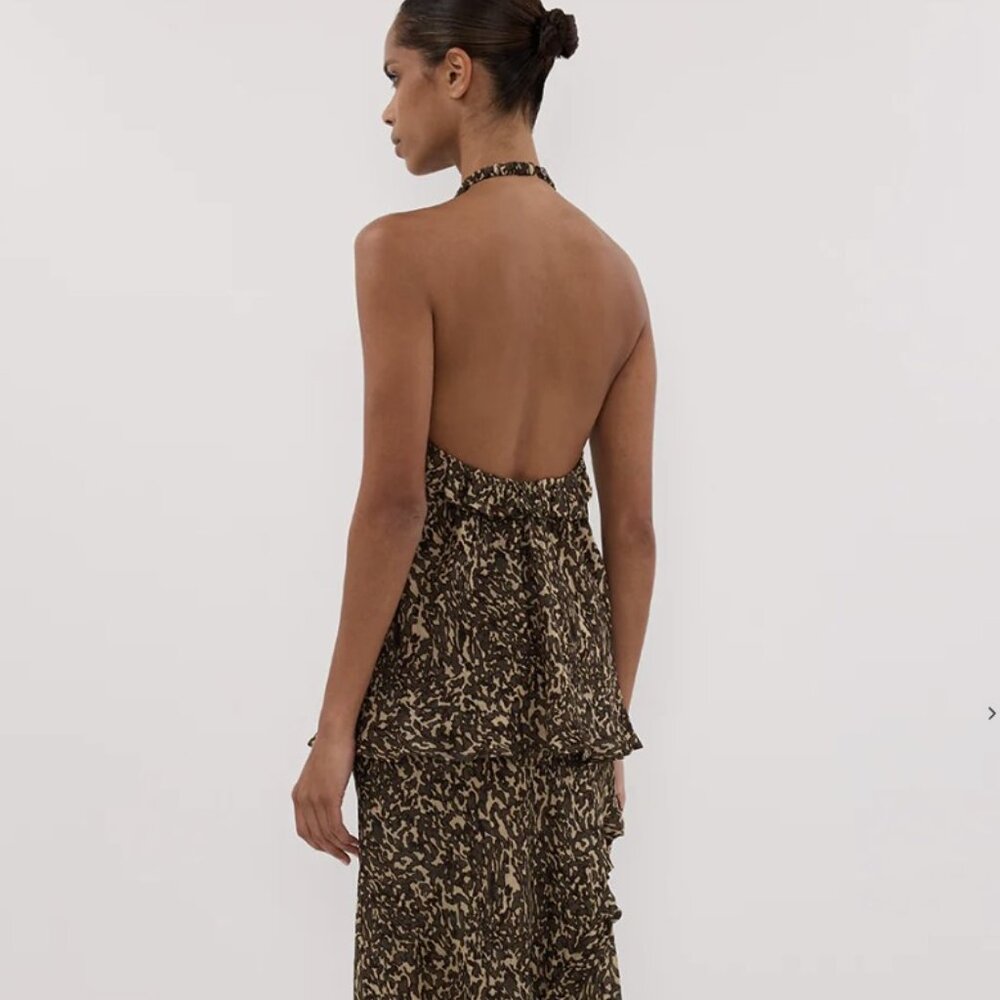 DISSH Marvilla Choc Halter Top - Picture 7 of 7